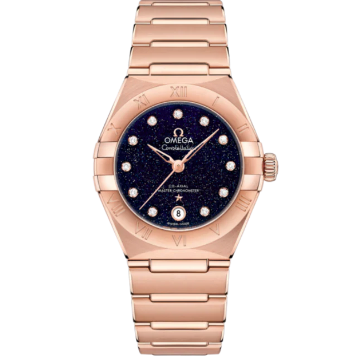 CONSTELLATION 29 MM SEDNA™ GOLD WITH BLUE DIAL