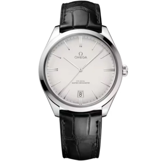 DE VILLE TRÉSOR 40 MM STAINLEES STEEL WITH SILVER DIAL