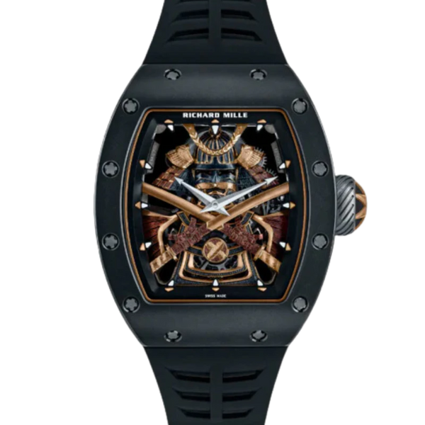 Richard Mille RM047 Samurai Tourbillon Ceramic TZP/RG Sides
