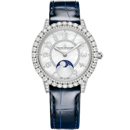 RENDEZ-VOUS DAZZLING MOON 36 MM 18K WHITE GOLD WITH MOTHER OF PEARL DIAL