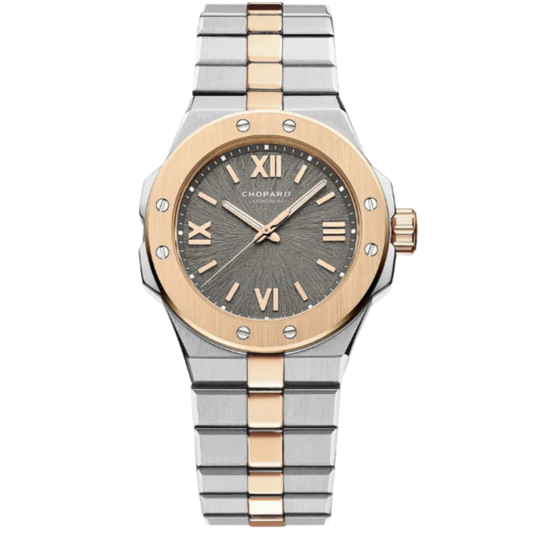 ALPINE EAGLE 33 MM ETHICAL ROSE GOLD - LUCENT STEEL™ WITH GREY DIAL