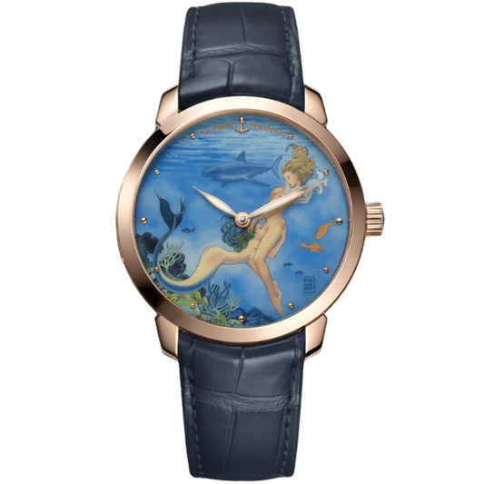 CLASSICO MANARA MANUFACTURE 40 MM ROSE GOLD WITH BLUE DIAL