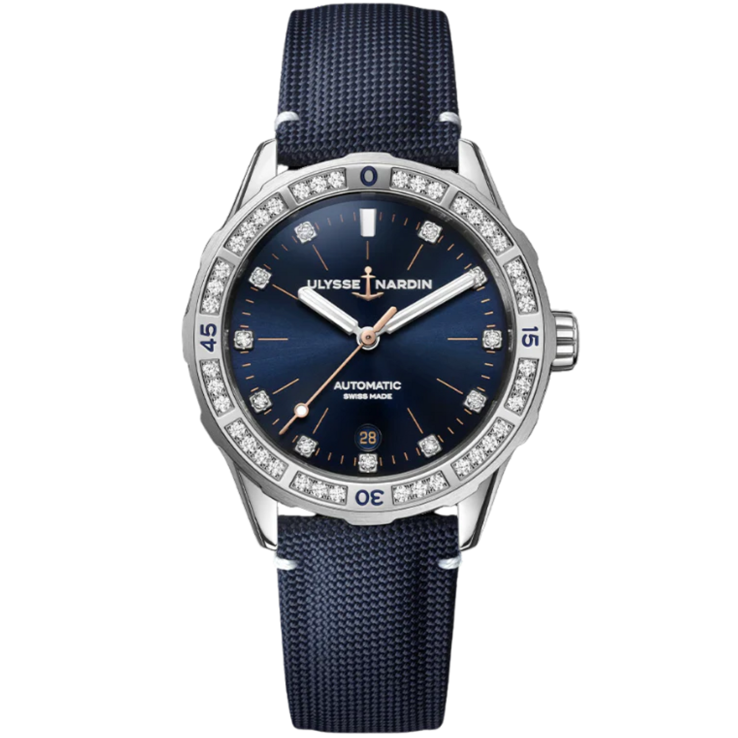 DIVER 39 MM STAINLESS STEEL WITH BLUE DIAL
