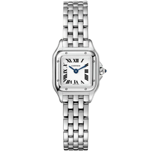 PANTHERE DE CARTIER 25 MM STAINLESS STEEL WITH SILVER DIAL