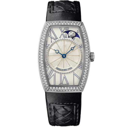 HERITAGE 8861 35 MM WHITE GOLD WITH MOTHER OF PEARL DIAL