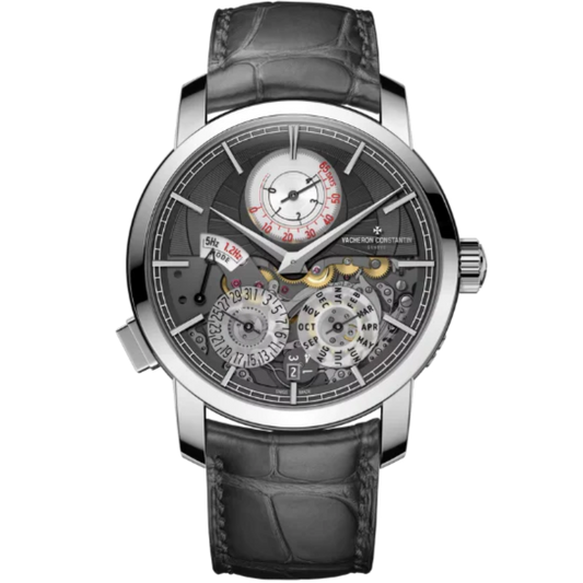 TRADITIONNELLE TWIN BEAT PERPETUAL CALENDAR 42 MM PLATINUM 950 WITH BLACK DIAL