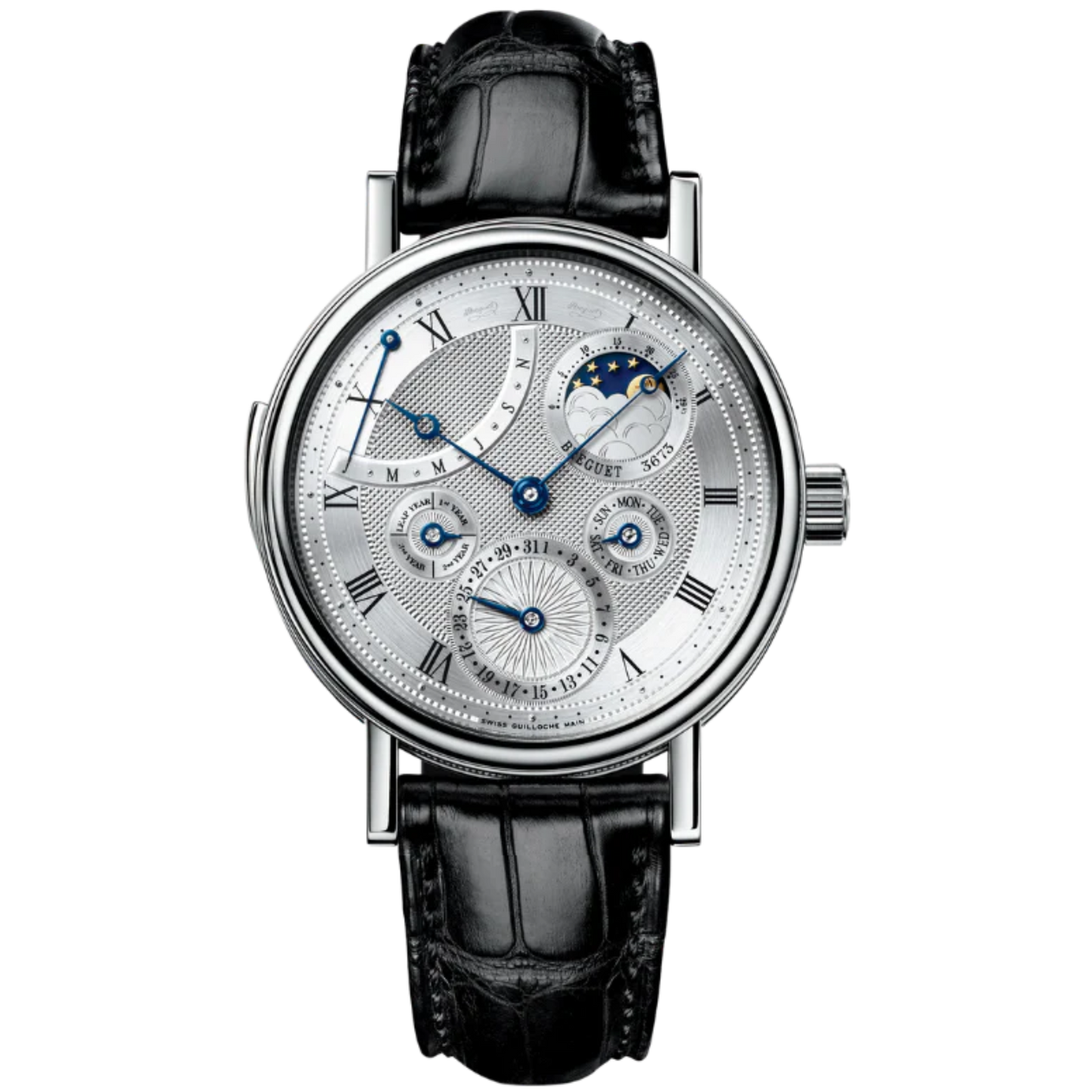 CLASSIQUE COMPLICATIONS 5447 40 MM WHITE GOLD WITH SILVER DIAL