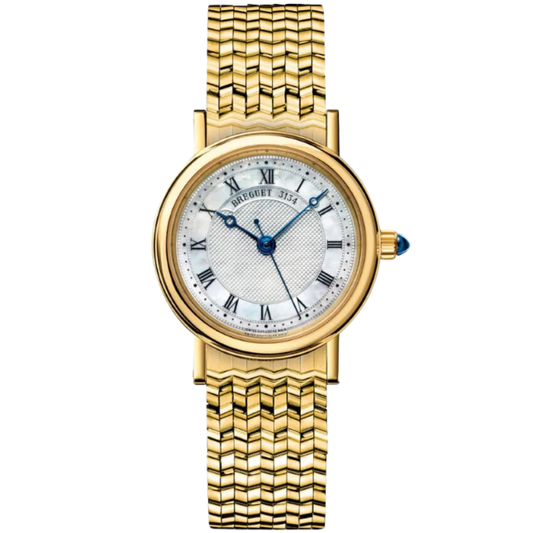 CLASSIQUE 8067 30 MM 18K YELLOW GOLD WITH MOTHER OF PEARL DIAL