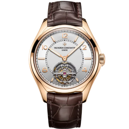 FIFTYSIX TOURBILLION 41 MM PINK GOLD WITH WHITE BRASS DIAL