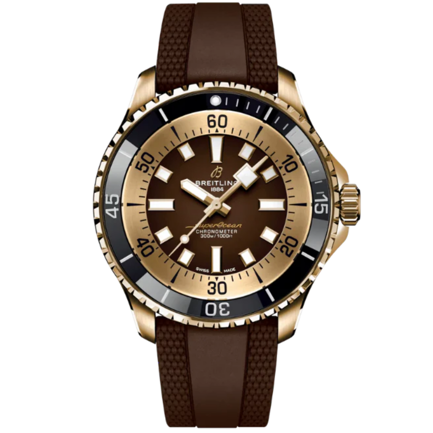 SUPEROCEAN AUTOMATIC 44 MM BRONZE WITH BROWN DIAL