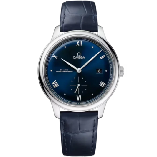 DE VILLE PRESTIGE 41 MM STAINLESS STEEL WITH BLUE DIAL