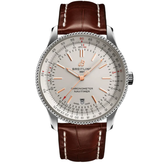 NAVITIMER AUTOMATIC 41 MM STAINLESS STEEL WITH CREAM DIAL
