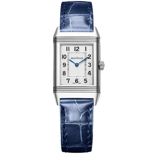 REVERSO CLASSIC MONOFACE QUARTZ 36 MM STAINLESS STEEL WITH WHITE  DIAL