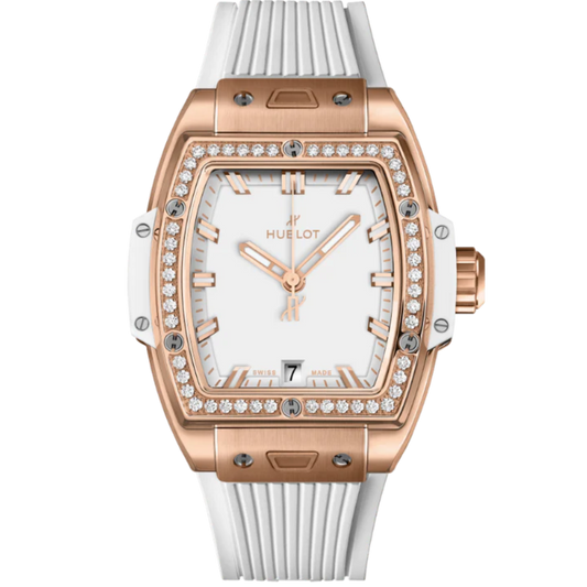SPIRIT OF BIG BANG 39 MM KING GOLD WHITE DIAMONDS