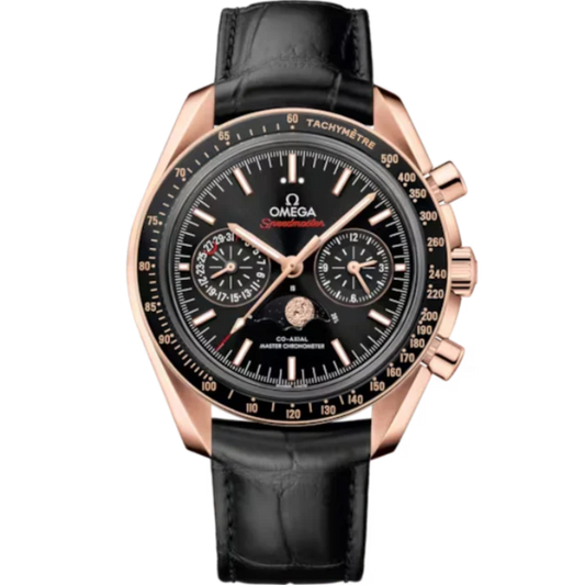 SPEEDMASTER MOONPHASE 44 MM SEDNA™ GOLD WITH BLACK DIAL