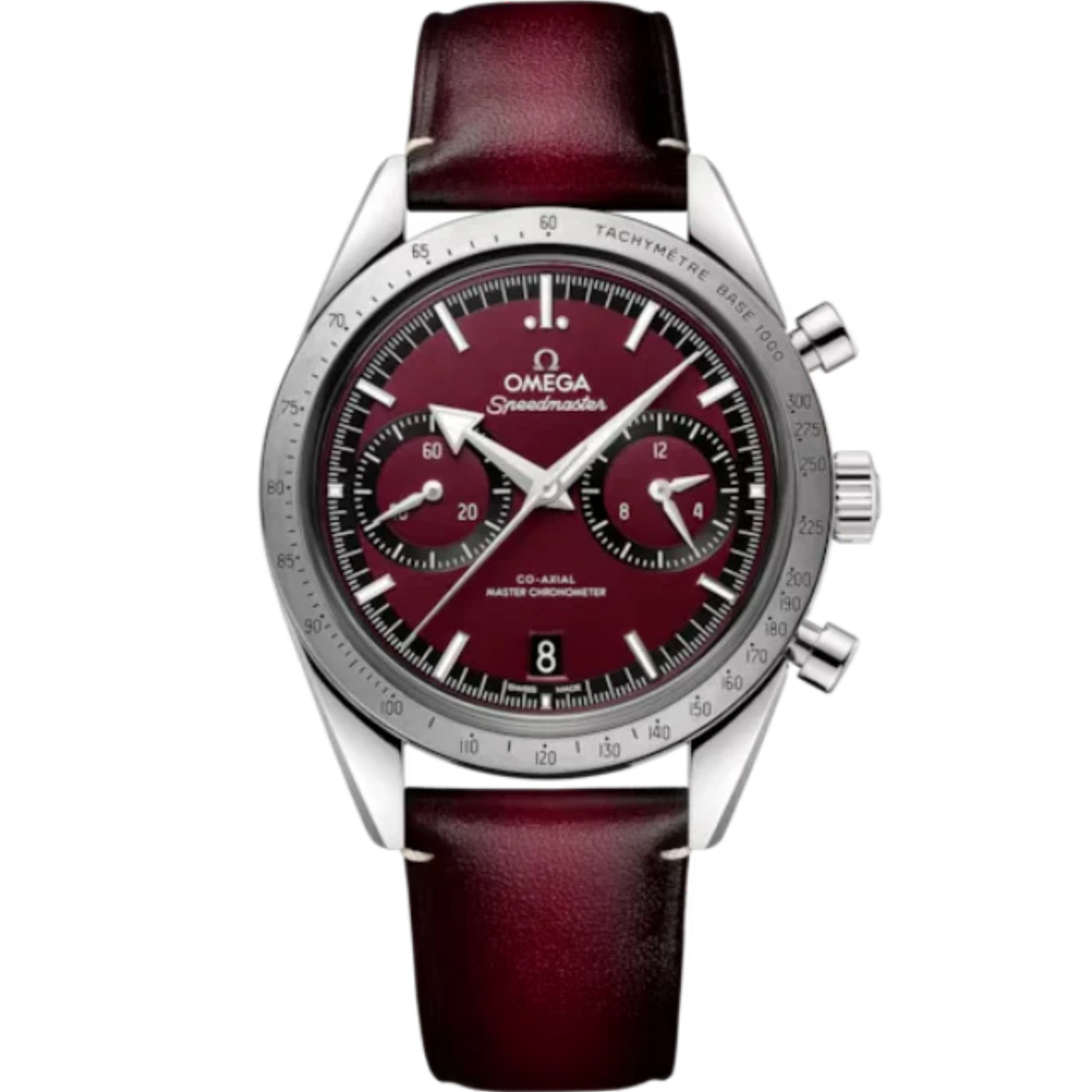 SPEEDMASTER '57 40 MM STAINLESS STEEL WITH RED DIAL