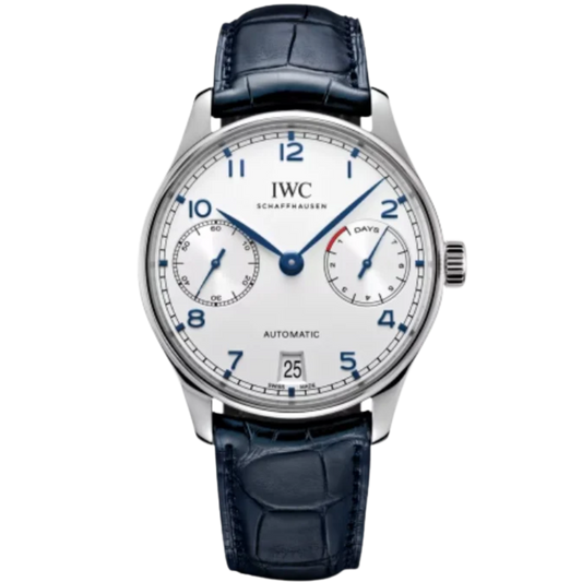 PORTUGIESER AUTOMATIC 42 MM STAINLESS STEEL WITH WHITE DIAL