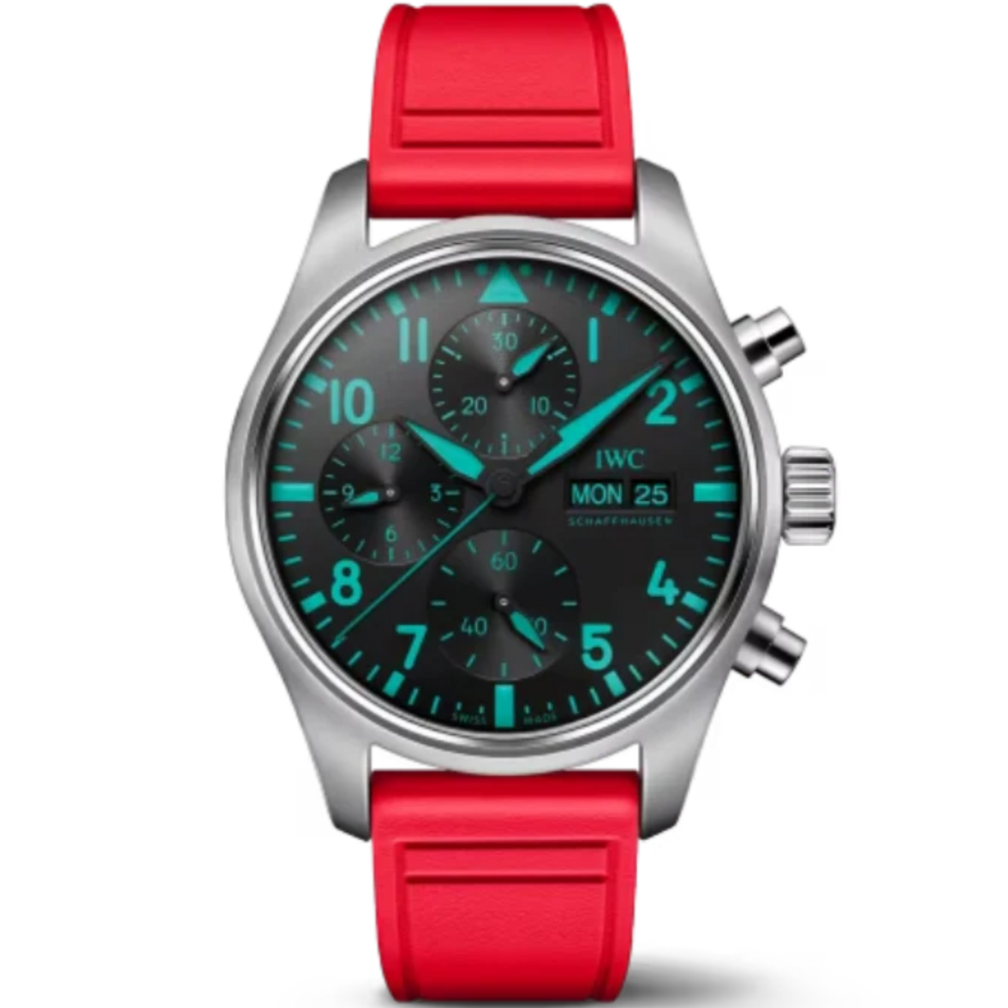 PILOT’S WATCH CHRONOGRAPH MERCEDES-AMG PETRONAS FORMULA ONE™ TEAM 41 MM TITANIUM WITH BLACK DIAL