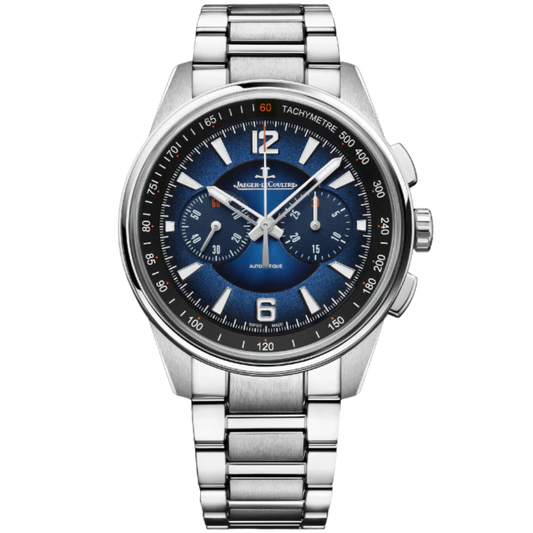 POLARIS CHRONOGRAPH 42 MM STAINLESS STEEL WITH BLUE SUNBURST DIAL
