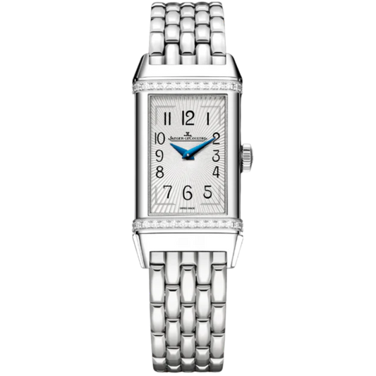 REVERSO ONE MONOFACE QUARTZ 40 MM STAINLESS STEEL WITH SILVER GREY DIAL