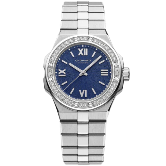 ALPINE EAGLE 33 MM LUCENT STEEL™ WITH BLUE DIAL