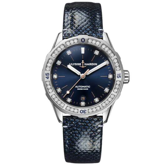 DIVER 39 MM STAINLESS STEEL WITH BLUE DIAL