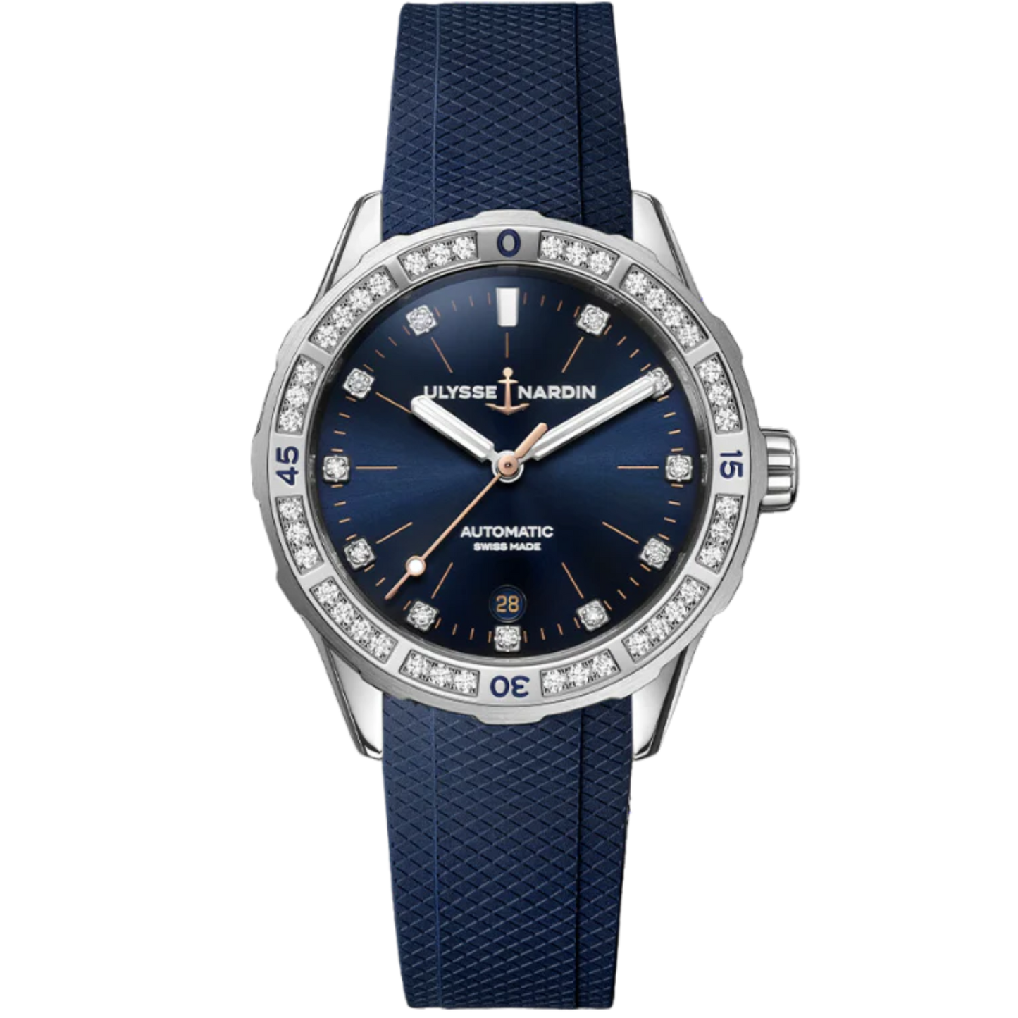 DIVER 39 MM STAINLESS STEEL WITH BLUE DIAL