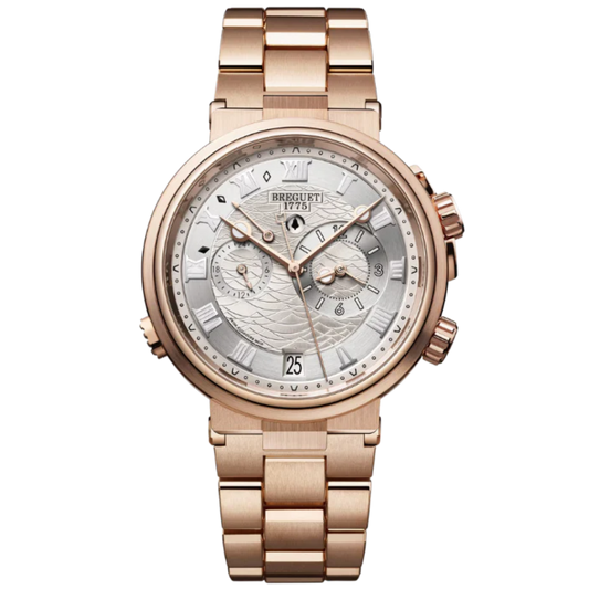 MARINE ALARME MUSICALE 5547 40 MM ROSE GOLD WITH SILVER DIAL