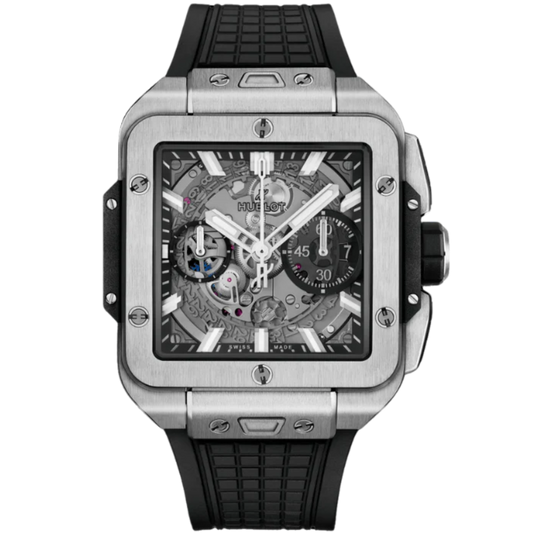 SQUARE BANG 42 MM UNICO TITANIUM