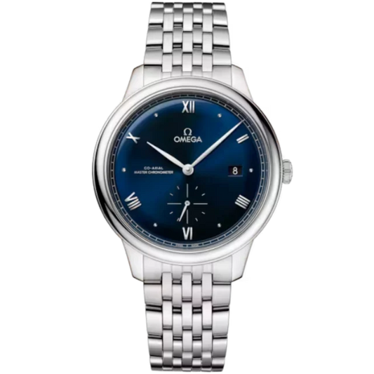 DE VILLE PRESTIGE 41 MM STAINLESS STEEL WITH BLUE DIAL