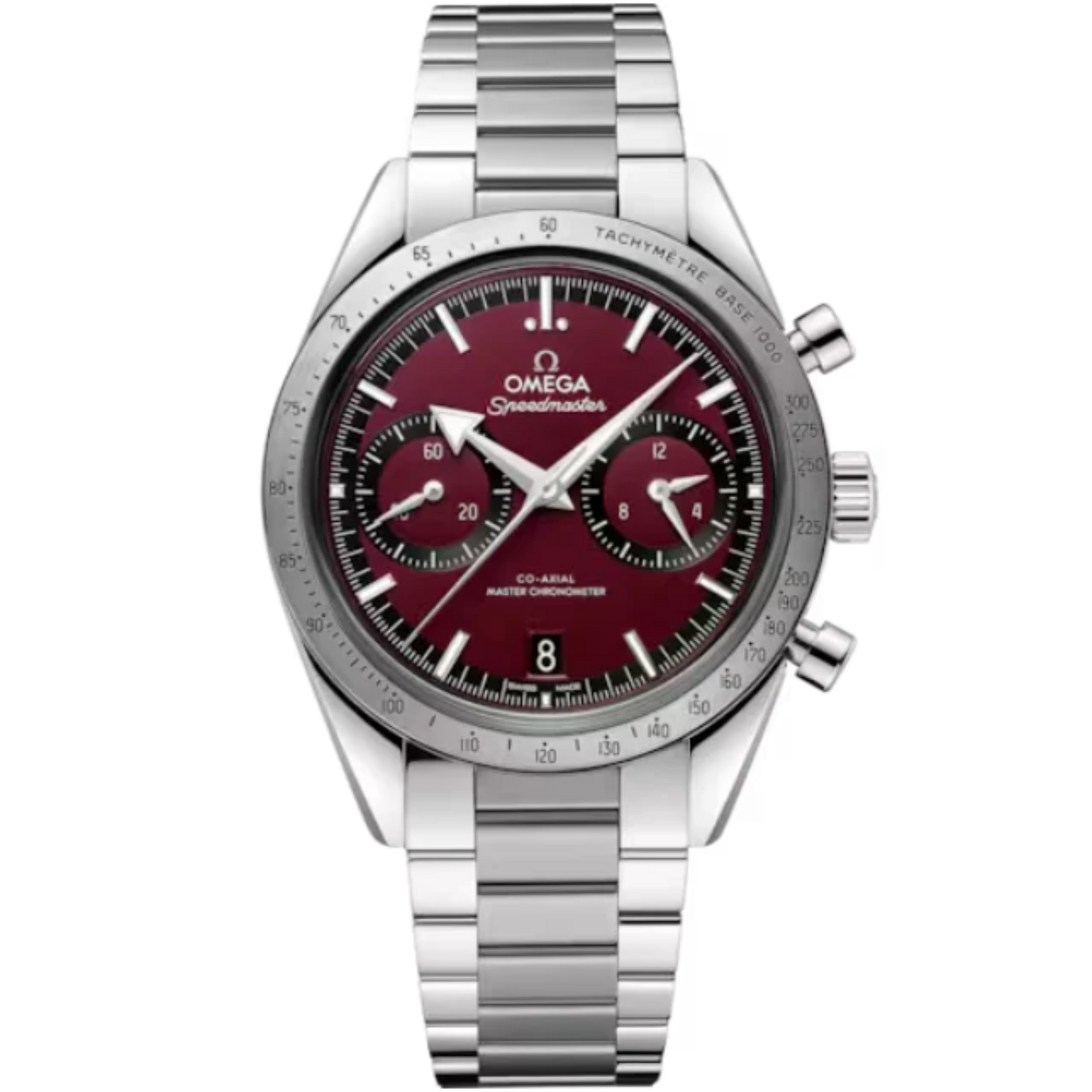 SPEEDMASTER '57 40 MM STAINLESS STEEL WITH RED DIAL
