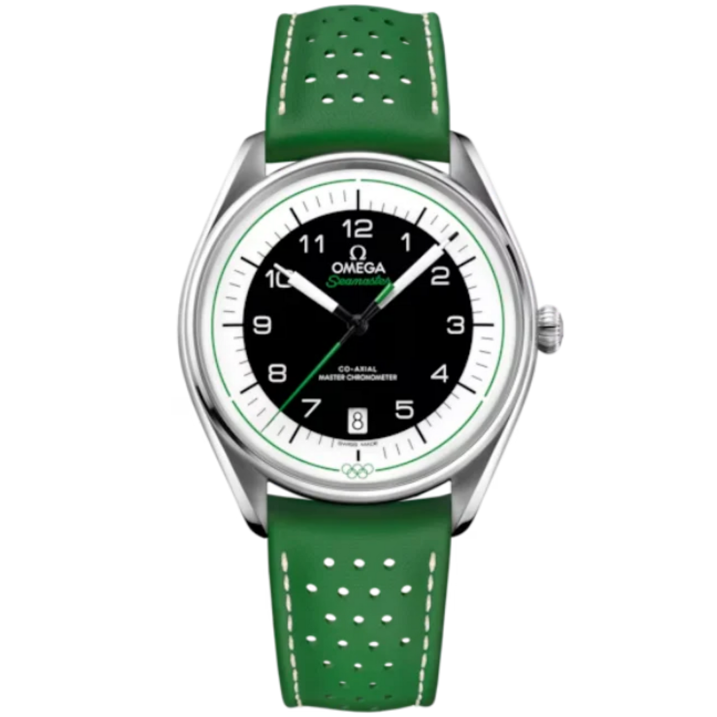 SEAMASTER OLYMPIC OFFICIAL TIMEKEEPER 39 MM STAINLESS STEEL WITH BLACK DIAL