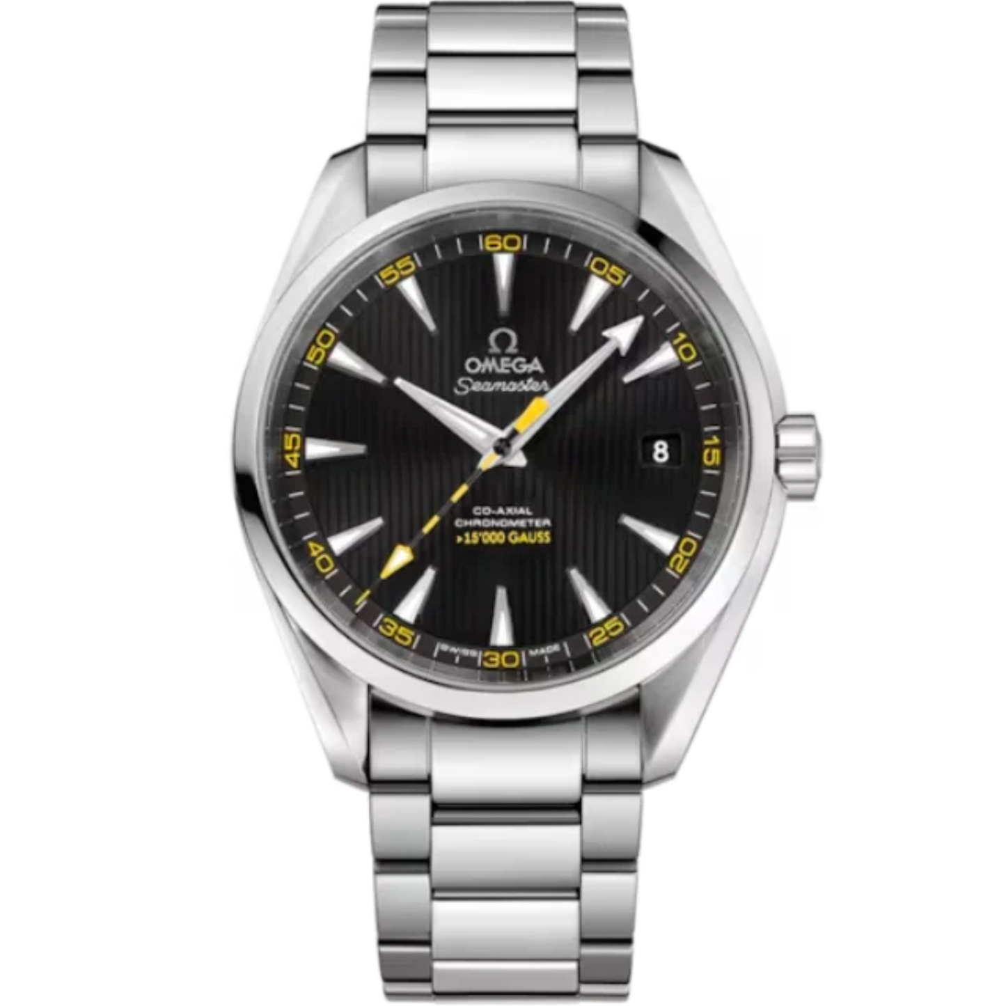 SEAMASTER AQUA TERRA 150M > 15,000 GAUSS 41 MM STAINLESS STEEL WITH BLACK DIAL