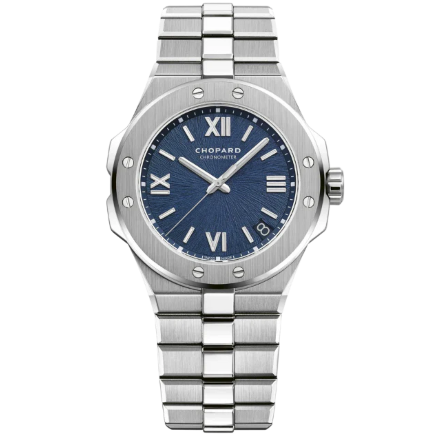 ALPINE EAGLE 41 MM LUCENT STEEL™ WITH BLUE DIAL