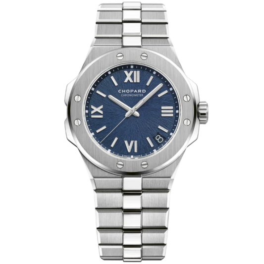 ALPINE EAGLE 41 MM LUCENT STEEL™ WITH BLUE DIAL