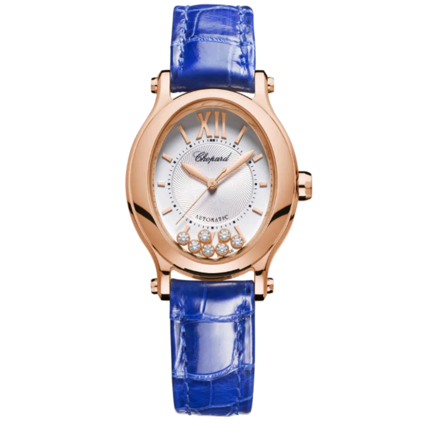 HAPPY SPORT 31 MM ETHICAL ROSE GOLD WITH SILVER DIAL