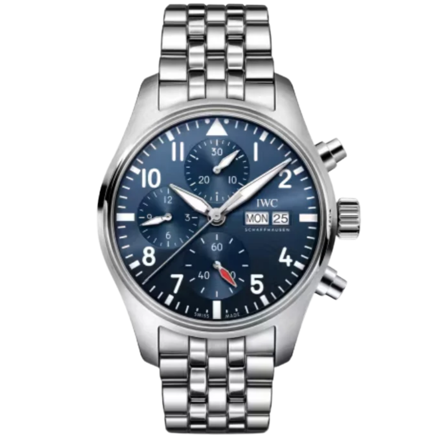 PILOT’S WATCH CHRONOGRAPH 41 MM STAINLESS STEEL WITH BLUE DIAL