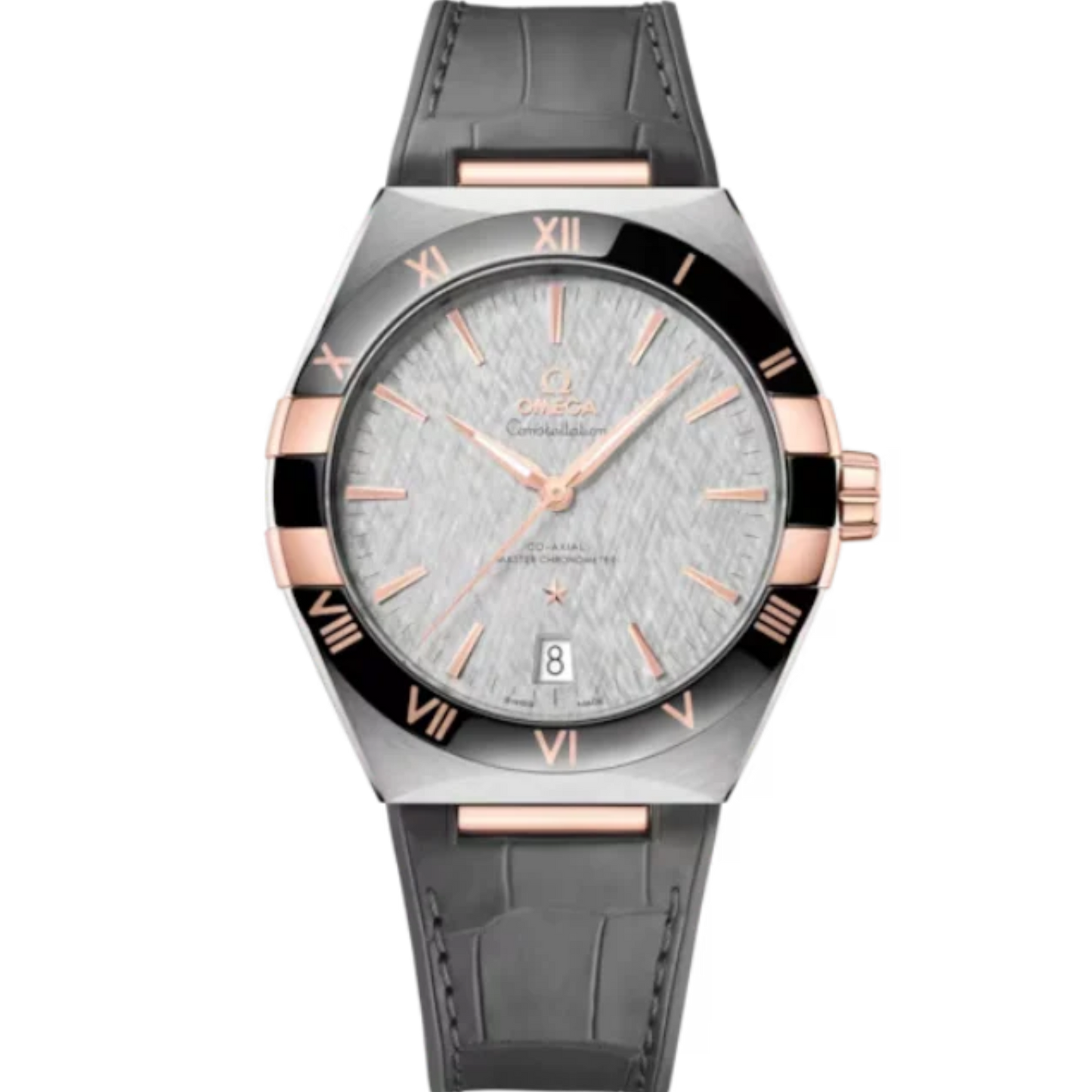 CONSTELLATION 41 MM STAINLESS STEEL - SEDNA™ GOLD WITH GREY DIAL