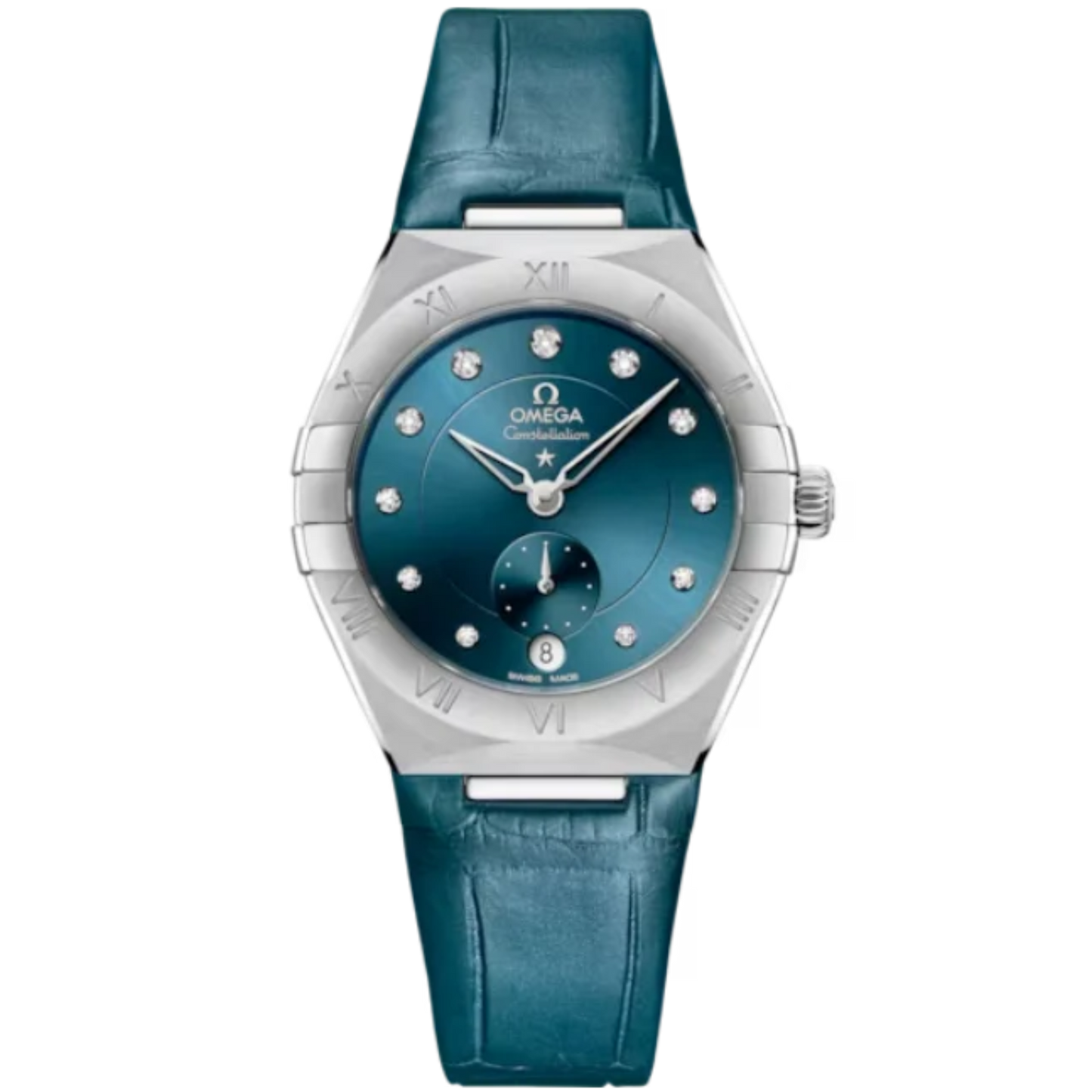 CONSTELLATION 34 MM STAINLESS STEEL WITH BLUE DIAL