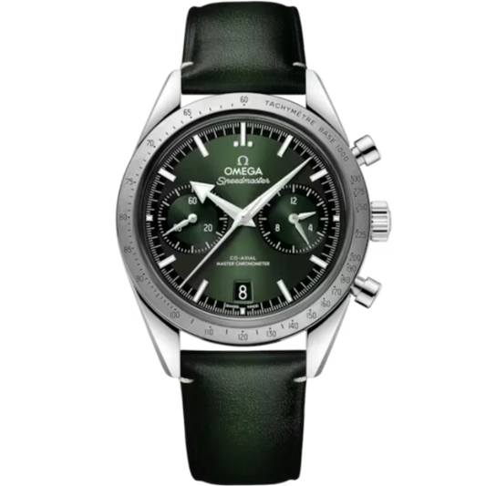 SPEEDMASTER '57 40 MM STAINLESS STEEL WITH GREEN DIAL