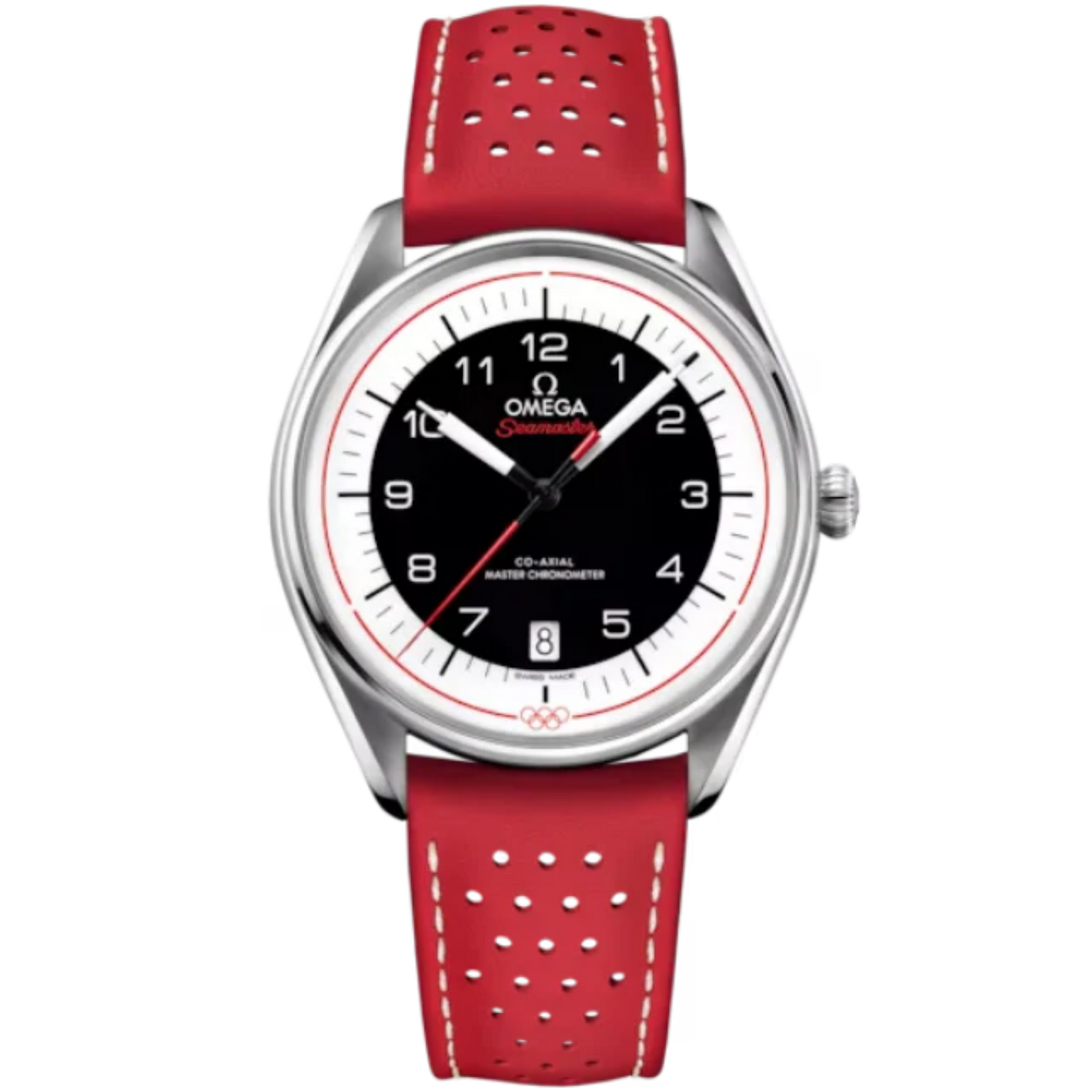 SEAMASTER OLYMPIC OFFICIAL TIMEKEEPER 39 MM STAINLESS STEEL WITH BLACK DIAL