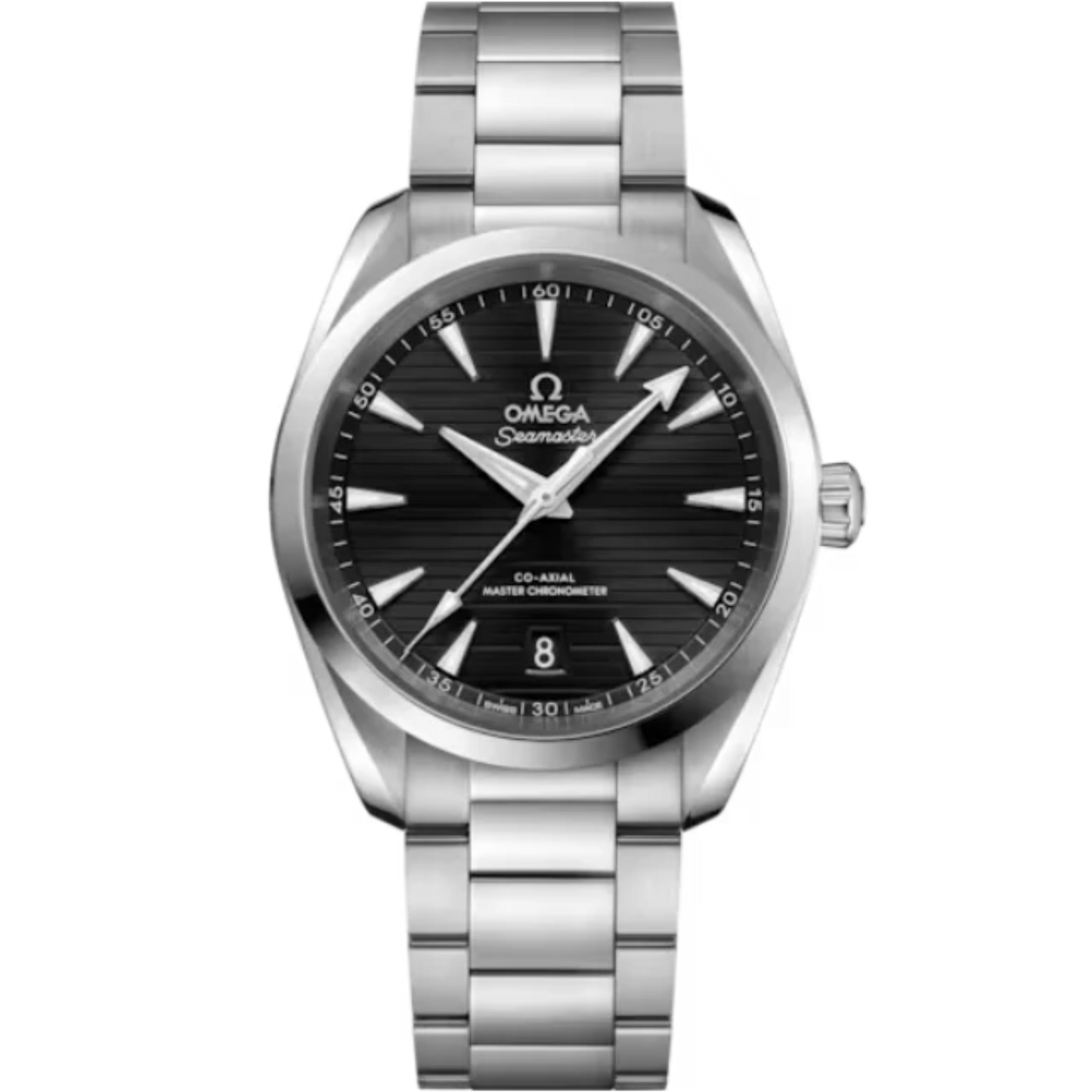 SEAMASTER AQUA TERRA 150M 38 MM STAINLESS STEEL WITH BLACK DIAL