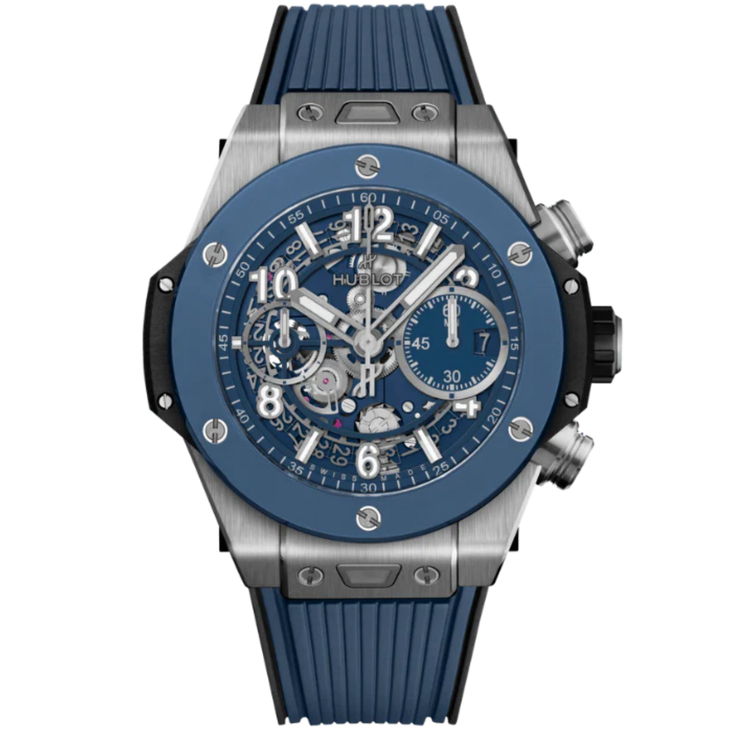 Big Bang 42mm UNICO TITANIUM BLUE CERAMIC