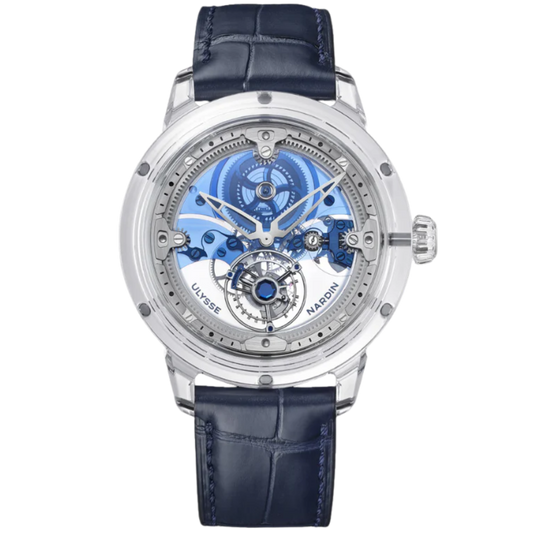 GRAND BLEU 44 MM SAPPHIRE WITH OPENWORKED DIAL