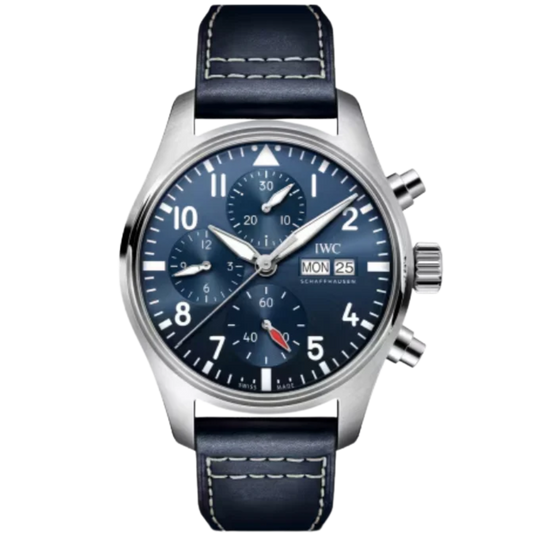 PILOT’S WATCH CHRONOGRAPH 41 MM STAINLESS STEEL WITH BLUE DIAL
