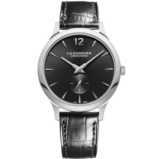 L.U.C XPS 40 MM ETHICAL WHITE GOLD WITH BLACK DIAL