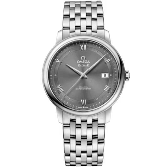 DE VILLE PRESTIGE 39 MM STAINLESS STEEL WITH GREY DIAL