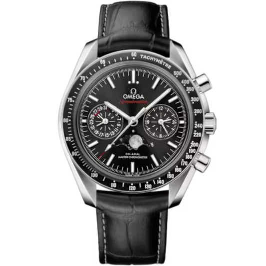 SPEEDMASTER MOONPHASE 44 MM STAINLESS STEEL WITH BLACK DIAL