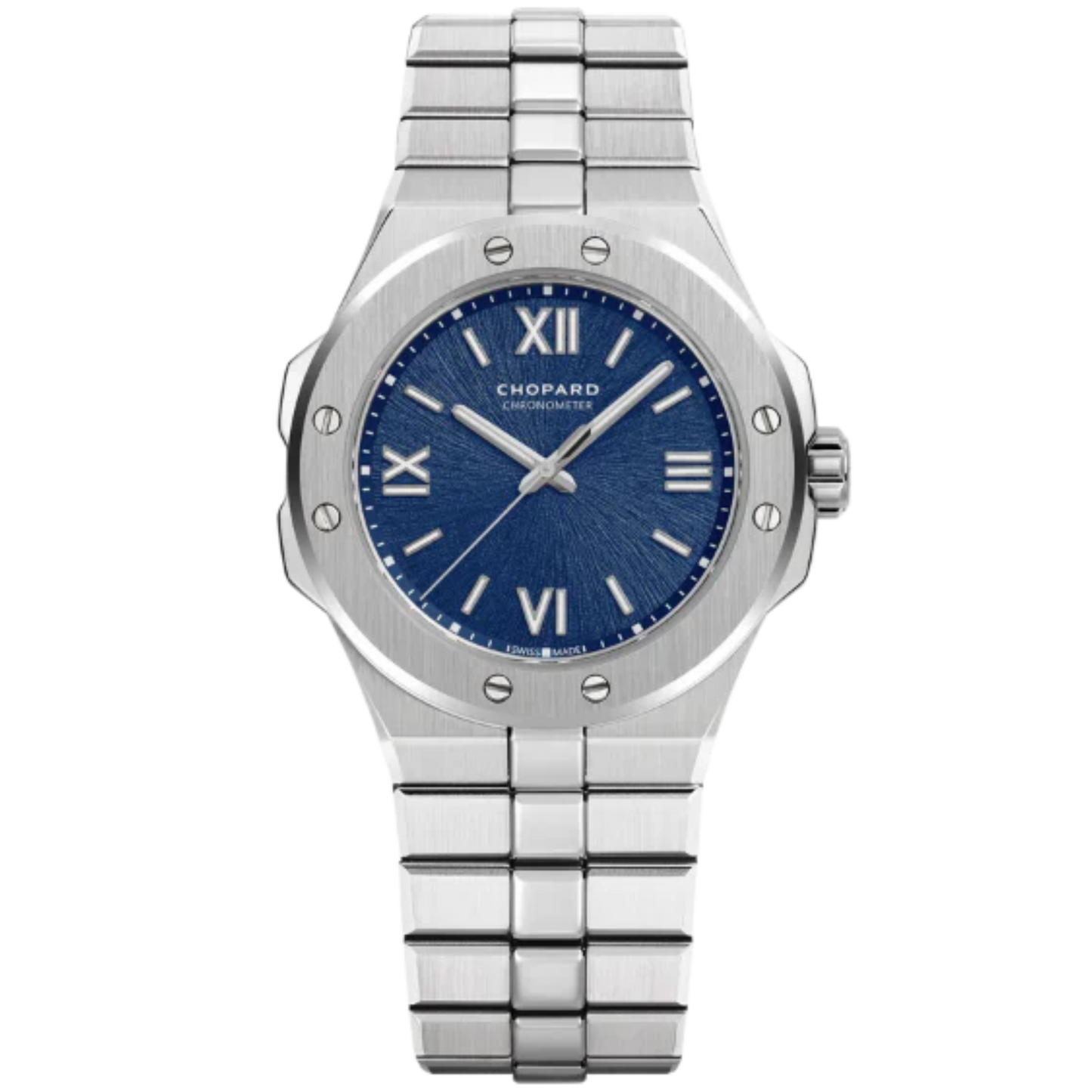 ALPINE EAGLE 36 MM LUCENT STEEL™ WITH BLUE DIAL