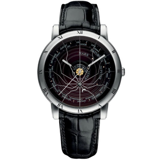 TRILOGY 41 MM PLATINUM WITH RED DIAL